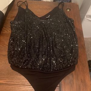 Sequin bodysuit